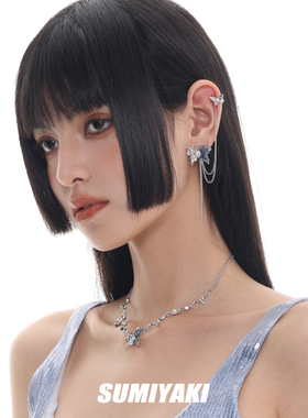 SUMIYAKI冰源蝴蝶锁骨链
