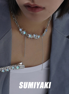 时尚百搭毛衣链锁骨链