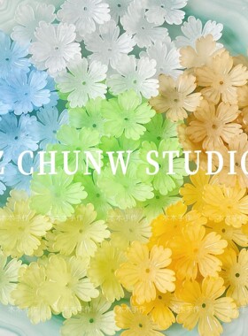 春日清新磨砂雾面质感花朵