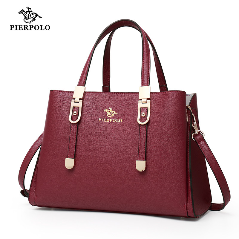 中年2020新款时尚红色新娘妈妈包包 pierpolo女士包袋