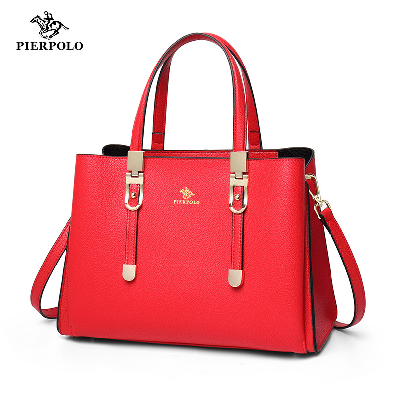 中年2020新款时尚红色新娘妈妈包包 pierpolo女士包袋