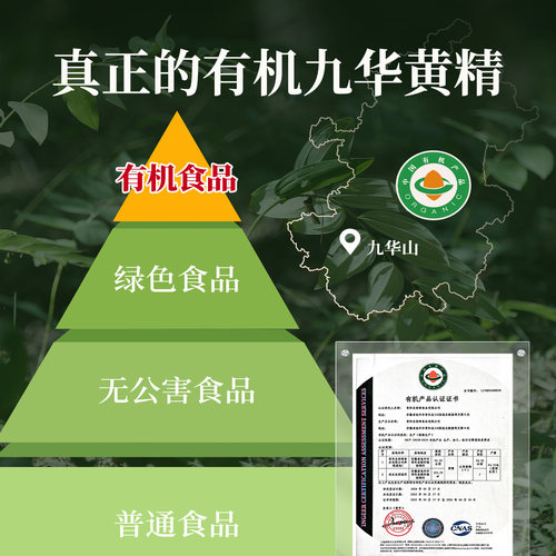 杨直二黄精抱枣九蒸九制九华山元气三蒸三晒红枣官方正品中药材 - 图1