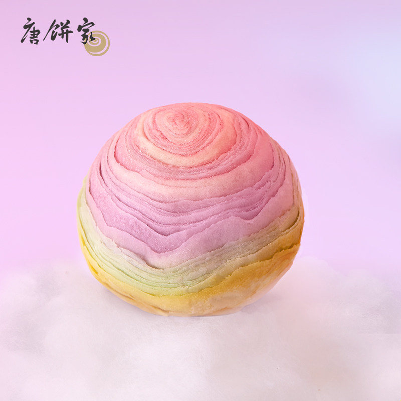 唐饼家中秋上海特产蛋黄酥霓彩礼盒 唐饼家月饼