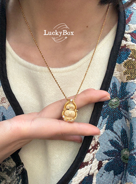 「葫中葫」天然白水晶拉丝葫芦925银吊坠项链新中式福禄小众设计