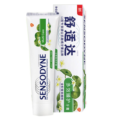 舒适达非速效抗敏感薄荷牙膏7支加量过敏多效牙龈劲速护理 - 图2