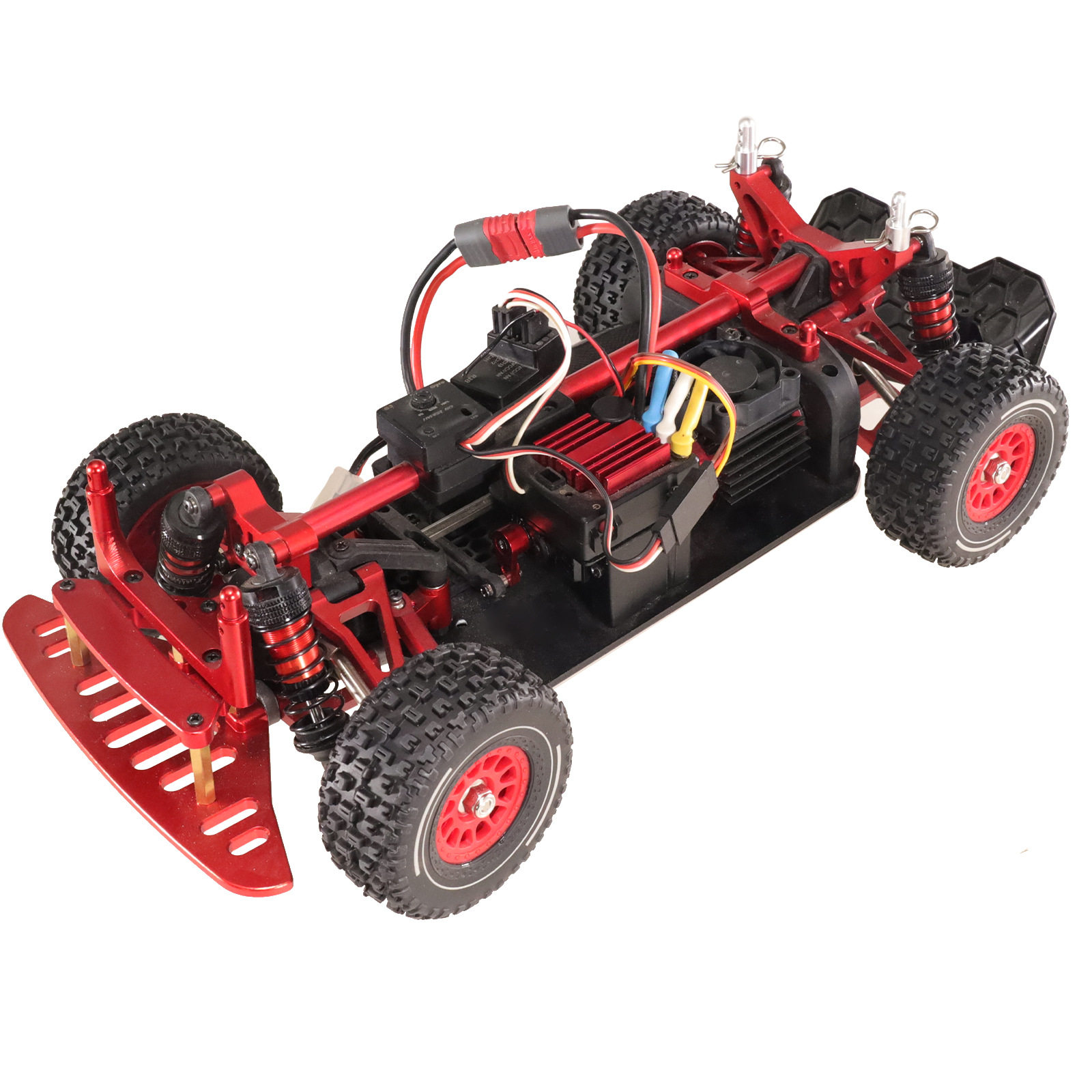 美嘉欣1/14 遥控车65mm轮胎成品轮胎小莫哈维 海博星GROM短卡轮胎 - 图1