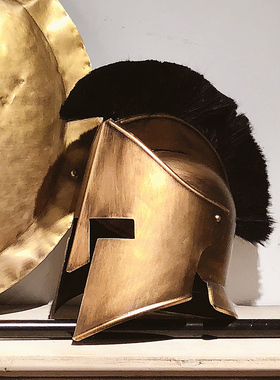 斯巴达勇士盾牌头盔中世纪酒吧