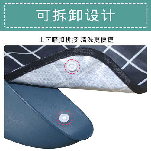 成人围嘴饭兜老年人吃饭用的围兜大人防水老人大号专用硅胶口水巾 - 图3