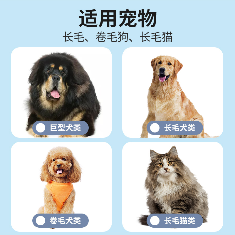 得乐中大型犬萨摩耶金毛狗狗梳子刮毛专用去浮毛刷子宠物开结神器-图3