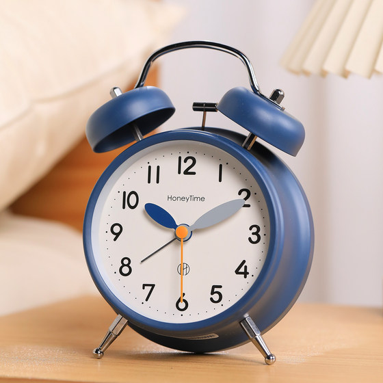 No more staying in bed! Loud and simple wake-up alarm clock