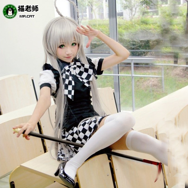 Teacher Neko's Sneak Naija Maid COS Costume