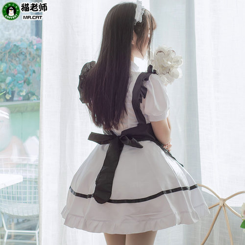 猫老师调教咖啡厅女仆装二次元cosplay女佣服动漫女装全套萌妹子 - 图1