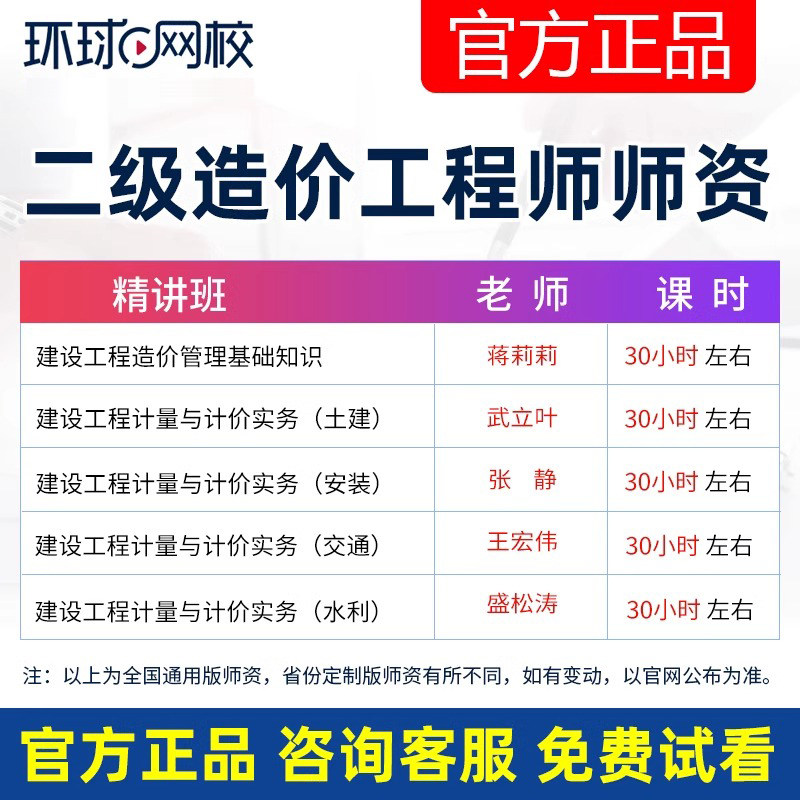 陕西省2026年二级造价师网课教材视频课件课程二造土建安装交通水利实务案例分析武立叶蒋莉莉历年真题试卷习题集题库软件刷题