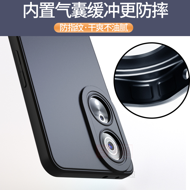 适用OPPOA1手机壳A1活力版直边气囊A1S防摔a1x软壳oppoa15g保护套5g新款PHJ110男PHS110外壳oppo全包镜头1i黑 - 图0