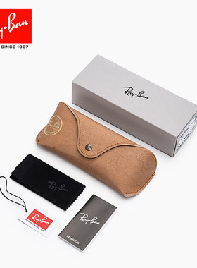 新品板材墨镜男0RB4457D黑色椭圆框开车防晒太阳镜女