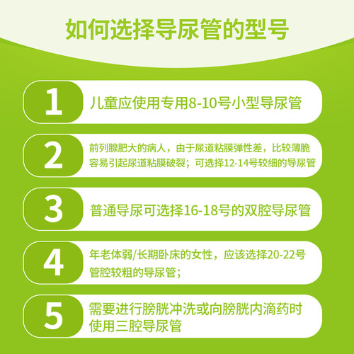 维力双腔导尿管男用一次性无菌医用成人乳胶女用导尿包引流管尿袋 - 图0
