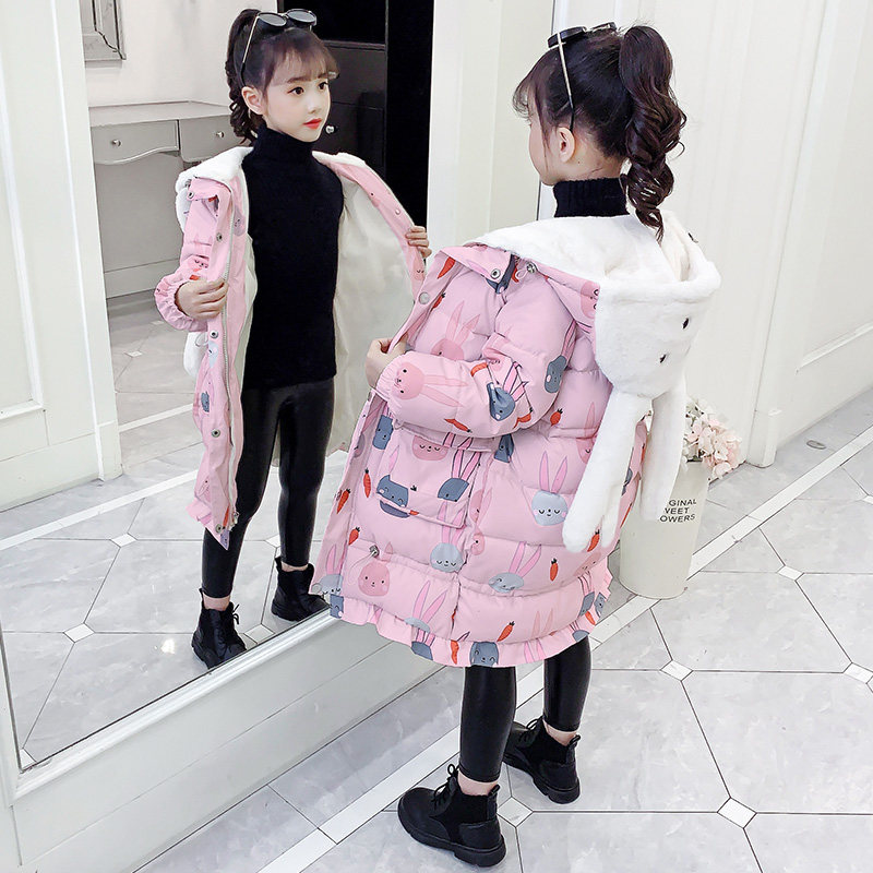 女童冬装2020新款童装洋气羽绒棉服 贝可欣棉袄/棉服