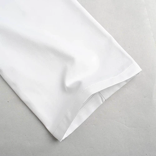 厨乐乐 Осенний белый лонгслив для работы, делается под заказ