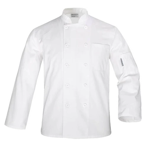 厨乐乐 Осенний белый лонгслив для работы, делается под заказ