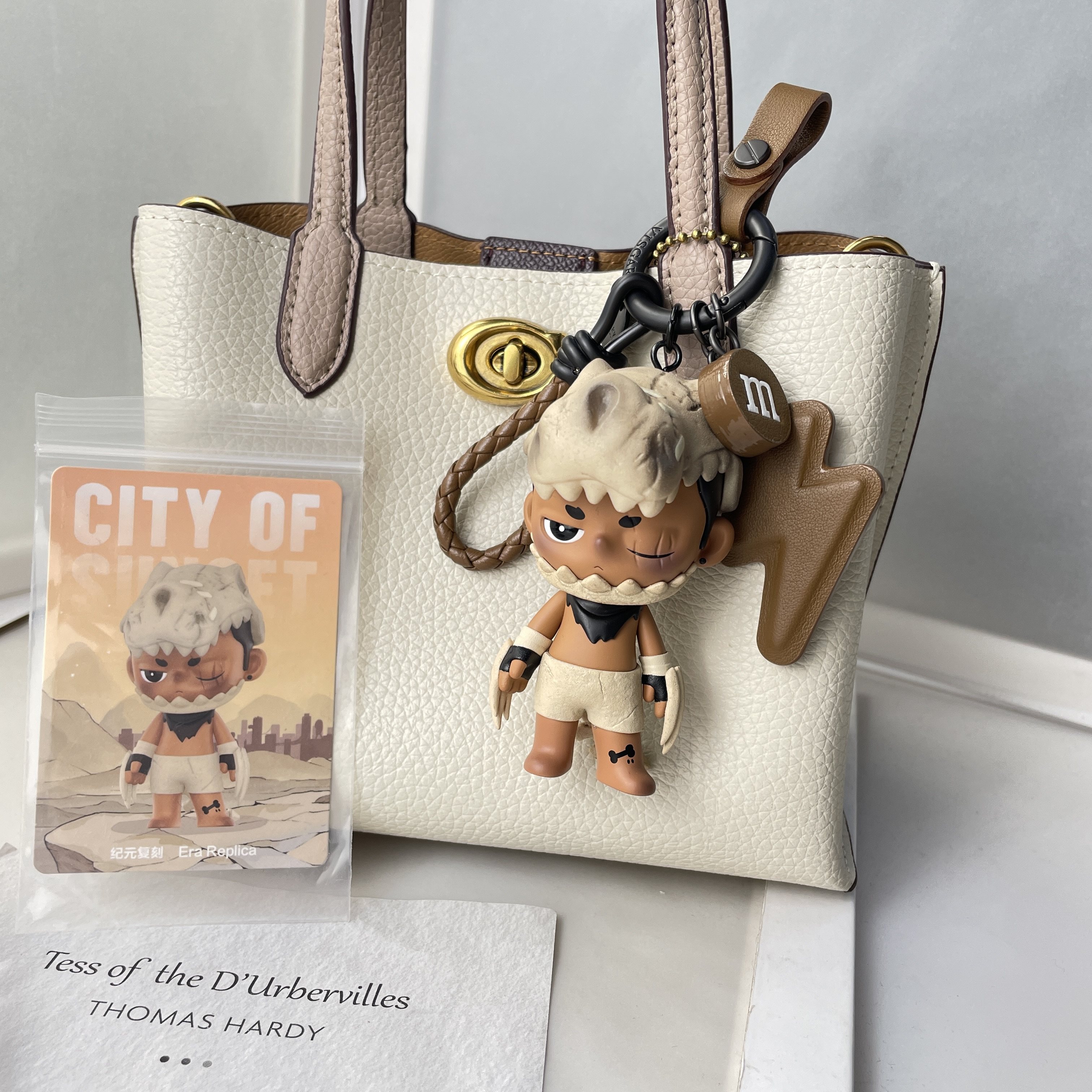 潮玩高端diy真皮包包挂件配饰挂饰钥匙扣挂链哦崽SP哭娃KUBO妹妹,淘宝优惠券,粉丝福利购,淘宝优惠卷