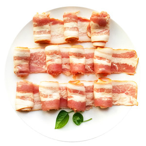 大红门培根肉片家用肉早餐手抓饼配料三明治披萨意面烘焙1000g
