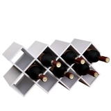 Красное вино, современное минималистское изящное дерево, гостиная гостиная, европейская творческая винная шкаф, декоративная полка