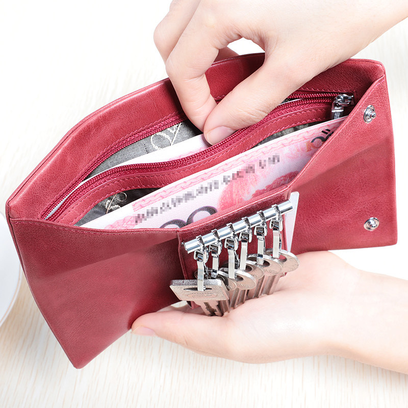 ouliss真皮多功能零钱钥匙钥匙包 ouliss钥匙包