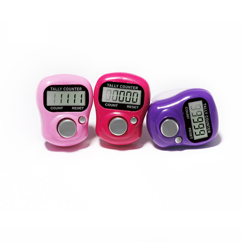 A set of 12 manual counters, ring counters, ring counters, large-screen affordable counters and counters