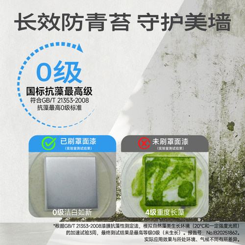 嘉宝莉罩面漆外墙防水真石漆水泥地家用保护漆透明水性墙面乳胶漆 - 图2