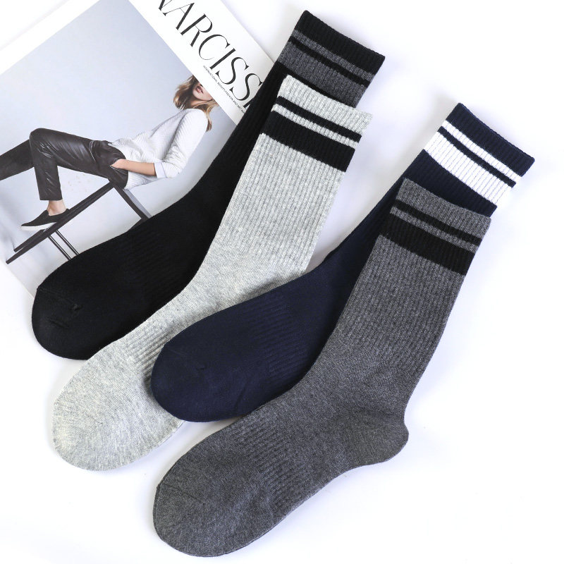 浪莎纯棉高筒冬季厚款防臭长筒袜 浪莎天恒短袜/打底袜/丝袜/美腿袜