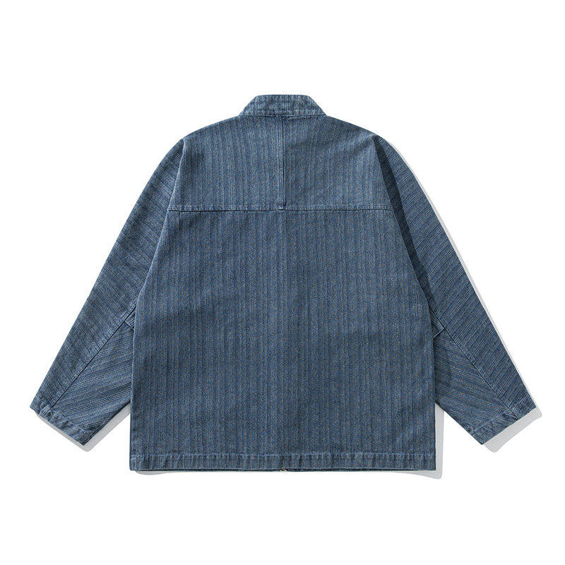 BSAPA 2026新品春装盘扣新中式牛仔夹克外套潮流男女款外套JK3160,淘宝优惠券,粉丝福利购,淘宝优惠卷