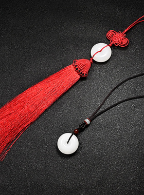 新疆金丝玉平安扣儿童款项链吊坠