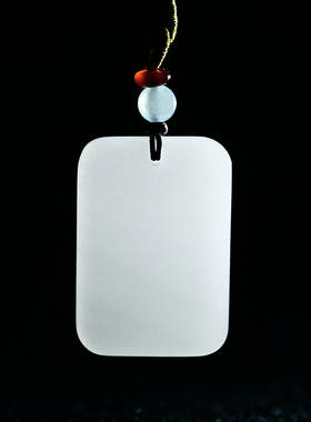 羊脂白其他男女金丝玉石英岩玉