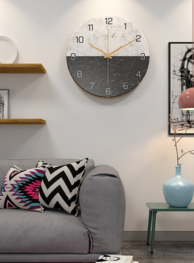 艺术装饰品摆件静音创意钟表