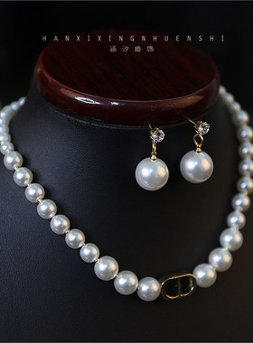 涵汐珍珠项链颈链女礼服配饰