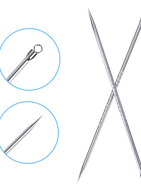 粉支美容院专用工具神器黑头针细