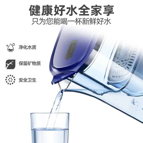 适用九阳JYW-B05滤水壶滤芯家用厨房滤水器B05GB05AB03B05RB515 - 图0