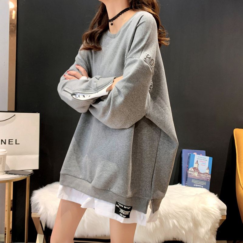 减10 2020春秋韩版套头潮女洋气卫衣 卡卡小镇卫衣/绒衫