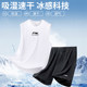 Li Ning спортивный костюм для бега, мужской быстросохнущий жилет, шорты