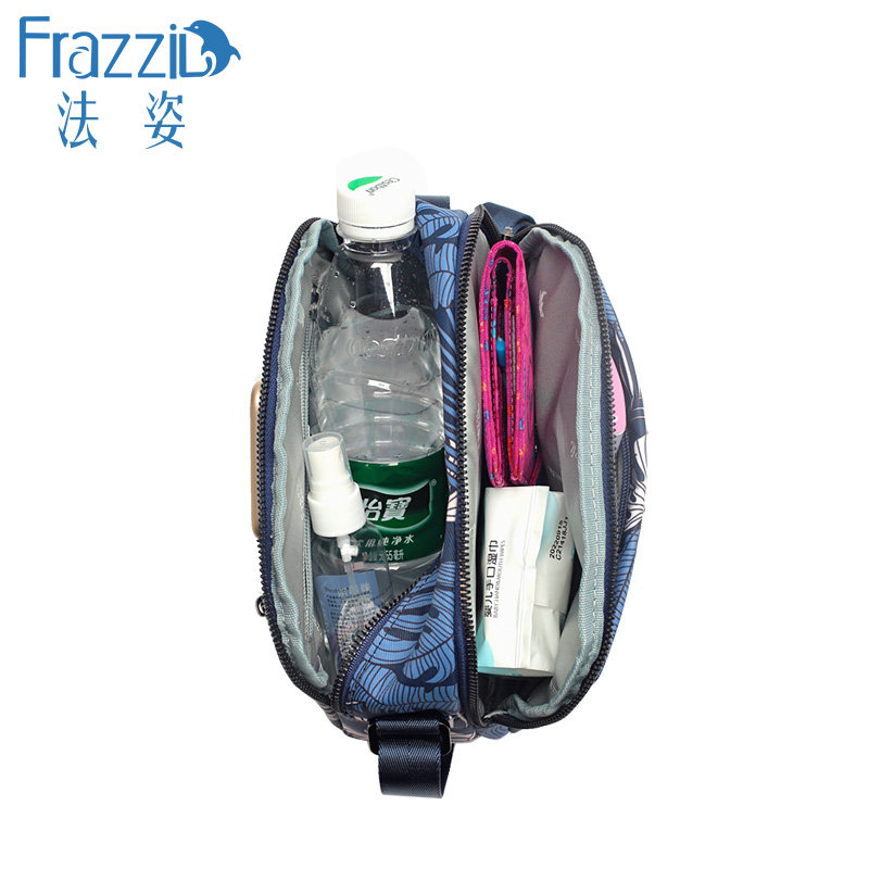 法姿新款斜挎包女2022春花色小尼龙布包时尚妈妈小方包轻便单肩包,淘宝优惠券,粉丝福利购,淘宝优惠卷