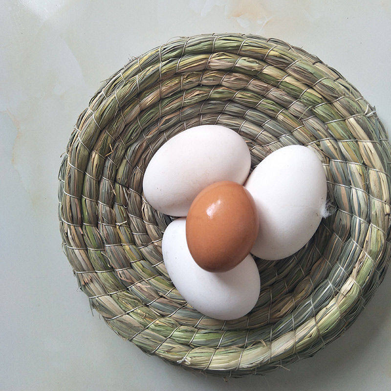 鸽子窝信鸽用品手工草编鸟窝蛋窝垫巢盆鸽子窝防侧翻繁殖鸟窝包邮,淘宝优惠券,粉丝福利购,淘宝优惠卷