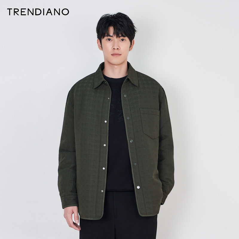 【羽绒清仓合集】TRENDIANO秋冬休闲潮流羽绒服男款长袖外套上衣