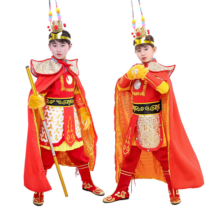 儿童齐天大圣套装西游记演出表演服 大圣演出服饰民族服装/舞台装