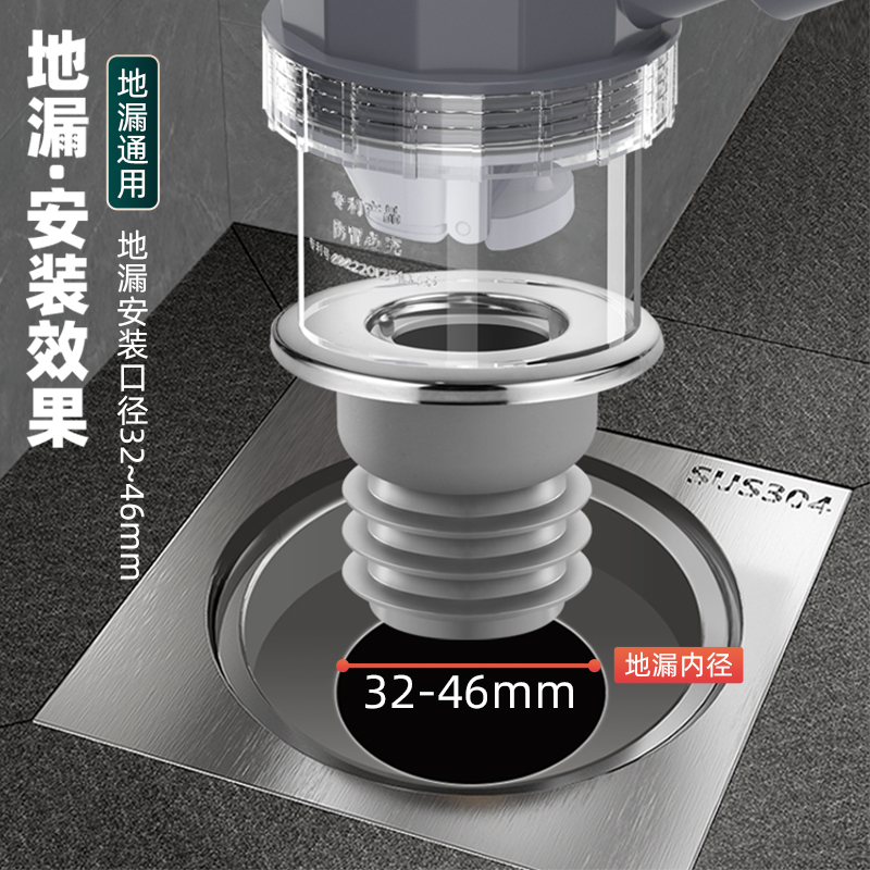 下水管三头通洗衣机地漏接头烘干机空调排水管道三通二合一分水器