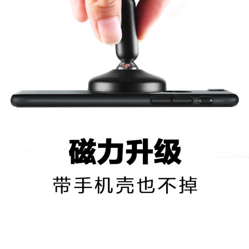 倍思车载手机支架磁吸汽车用粘贴磁性导航支驾吸盘式车内磁铁支架 - 图2