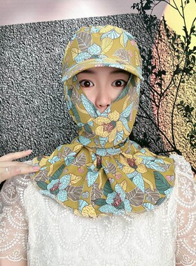 新款遮阳防晒帽女夏季雪