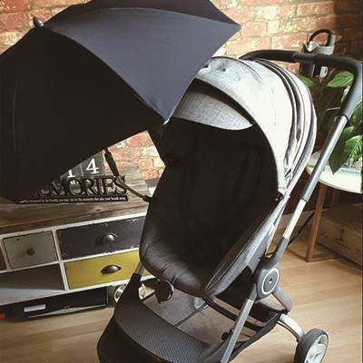 Stokke婴儿推车配件遮阳伞/睡袋脚套/脚踏板/蚊帐/轮子/雨罩 - 图1
