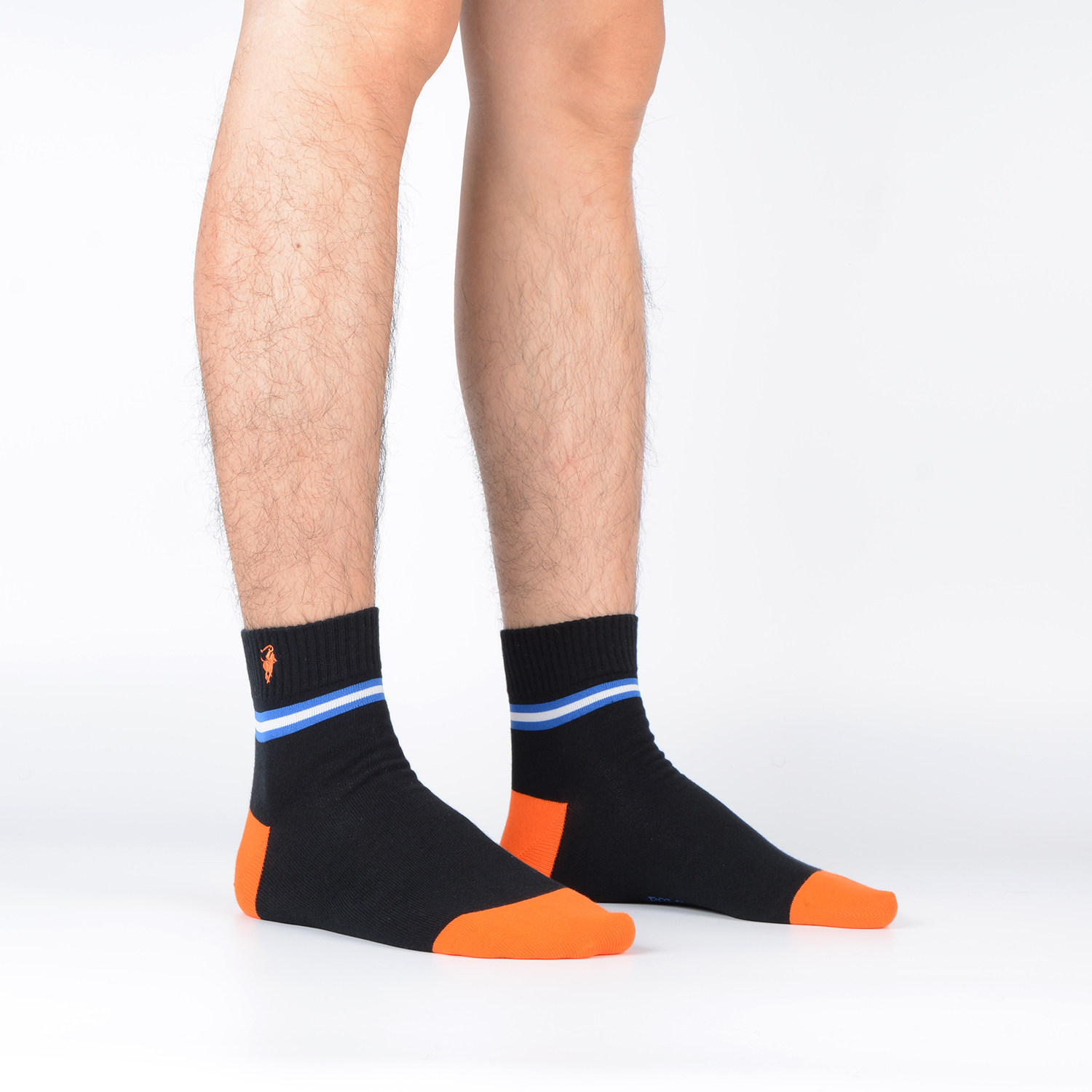 polo中筒袜男士夏季休闲 polo品棉短袜/打底袜/丝袜/美腿袜