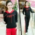 Yunshang Yang Liping Walking Sports Sports Set New Square Dance Dress 2019 Đầm dự tiệc dài tay - Khiêu vũ / Thể dục nhịp điệu / Thể dục dụng cụ