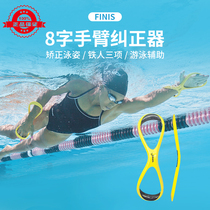 Finis Finis swimmers webbed forearm pivot frame correction freestyle rowing arm 8 word paddle 8 words high elbows